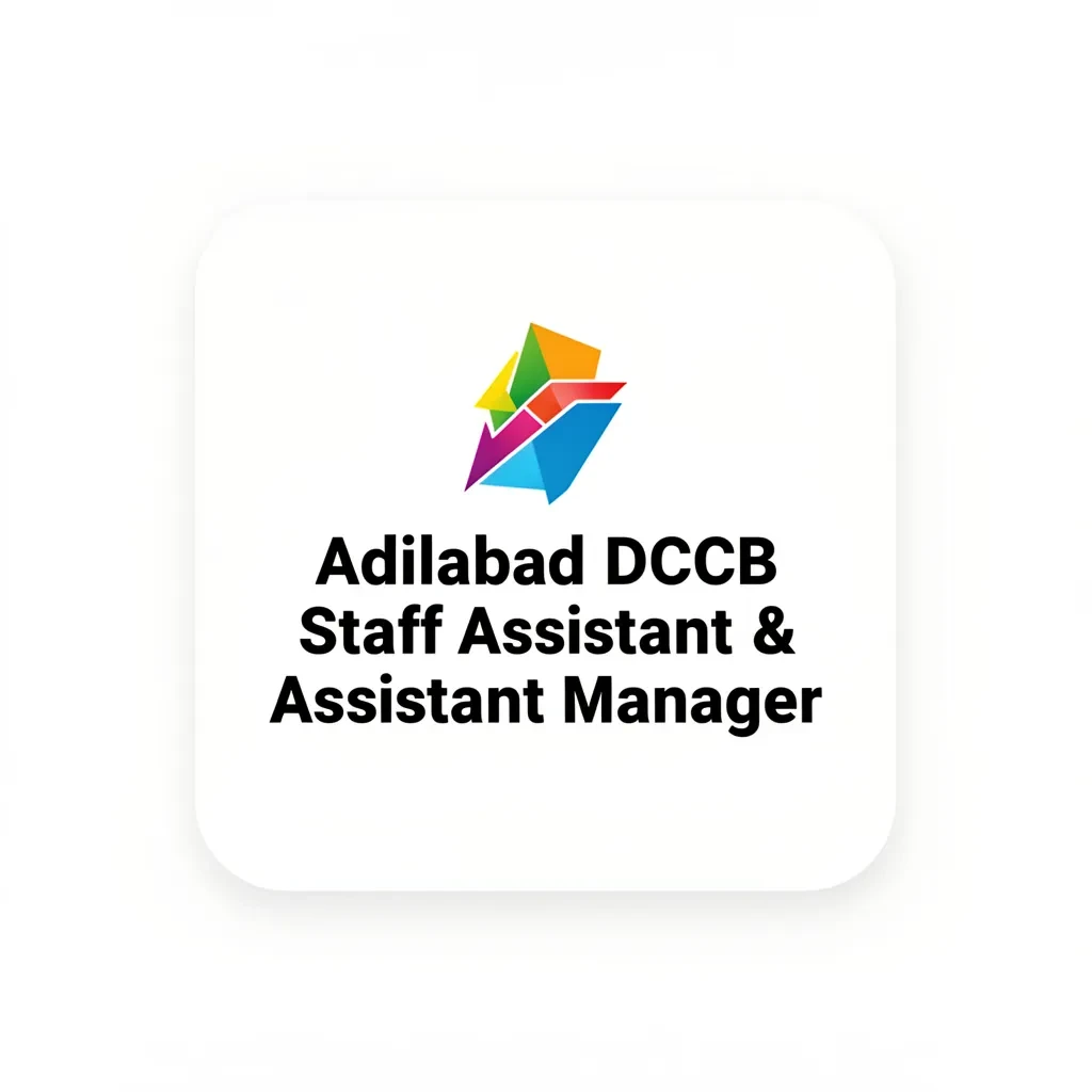 Adilabad DCCB Staff Assistant & Assistant Manager