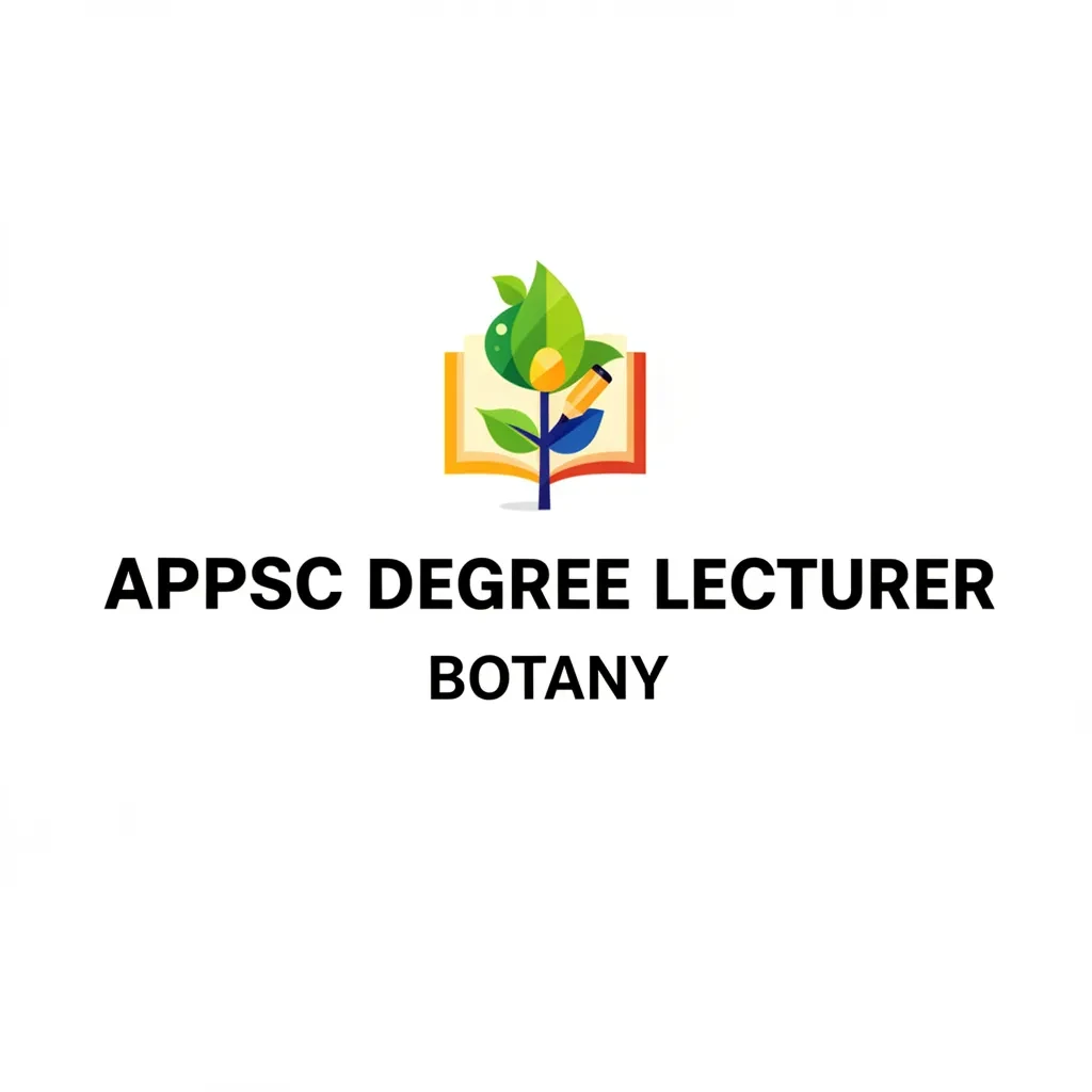 APPSC Degree Lecturer Botany