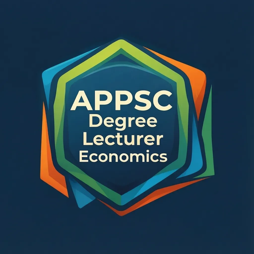 APPSC Degree Lecturer Economics