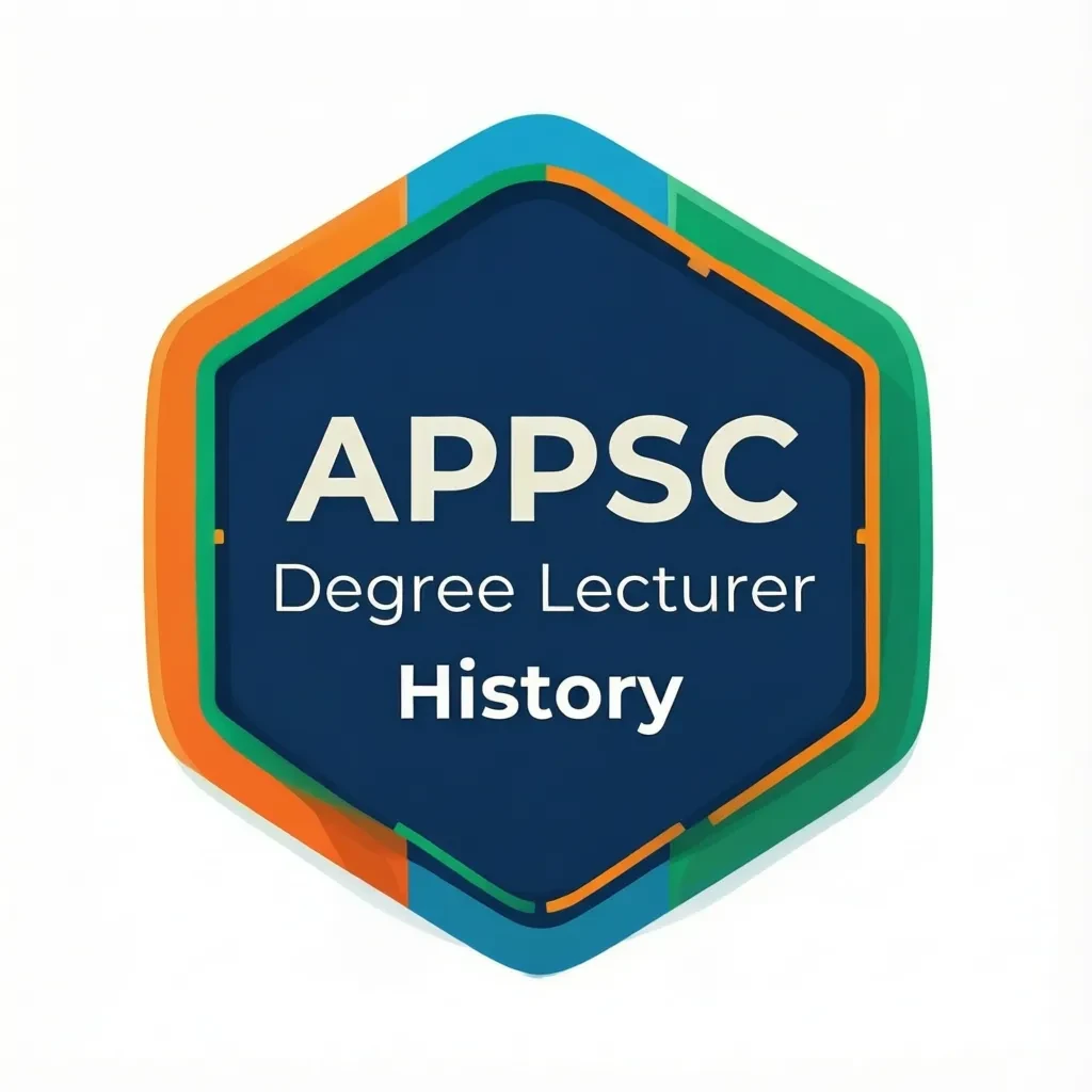 APPSC Degree Lecturer History