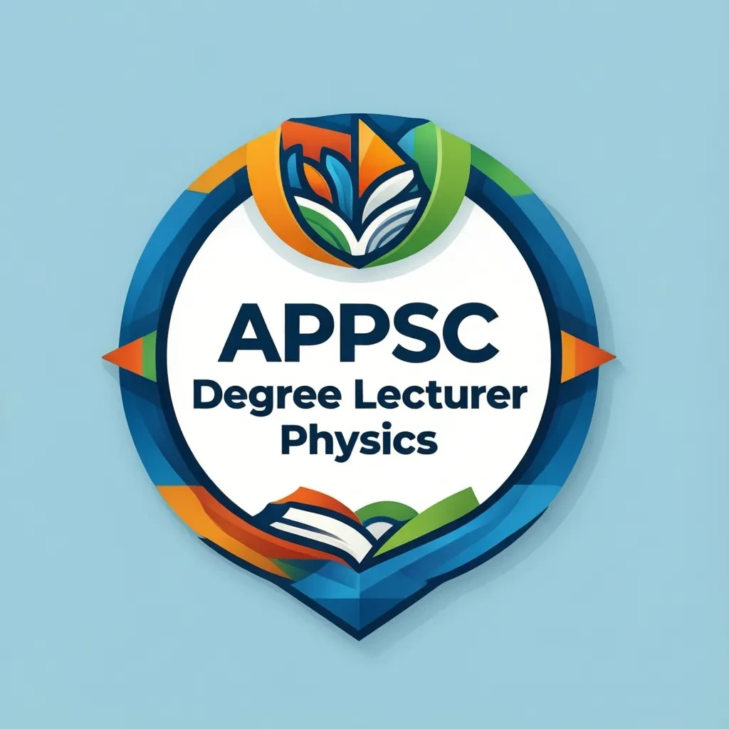 APPSC Degree Lecturer Physics