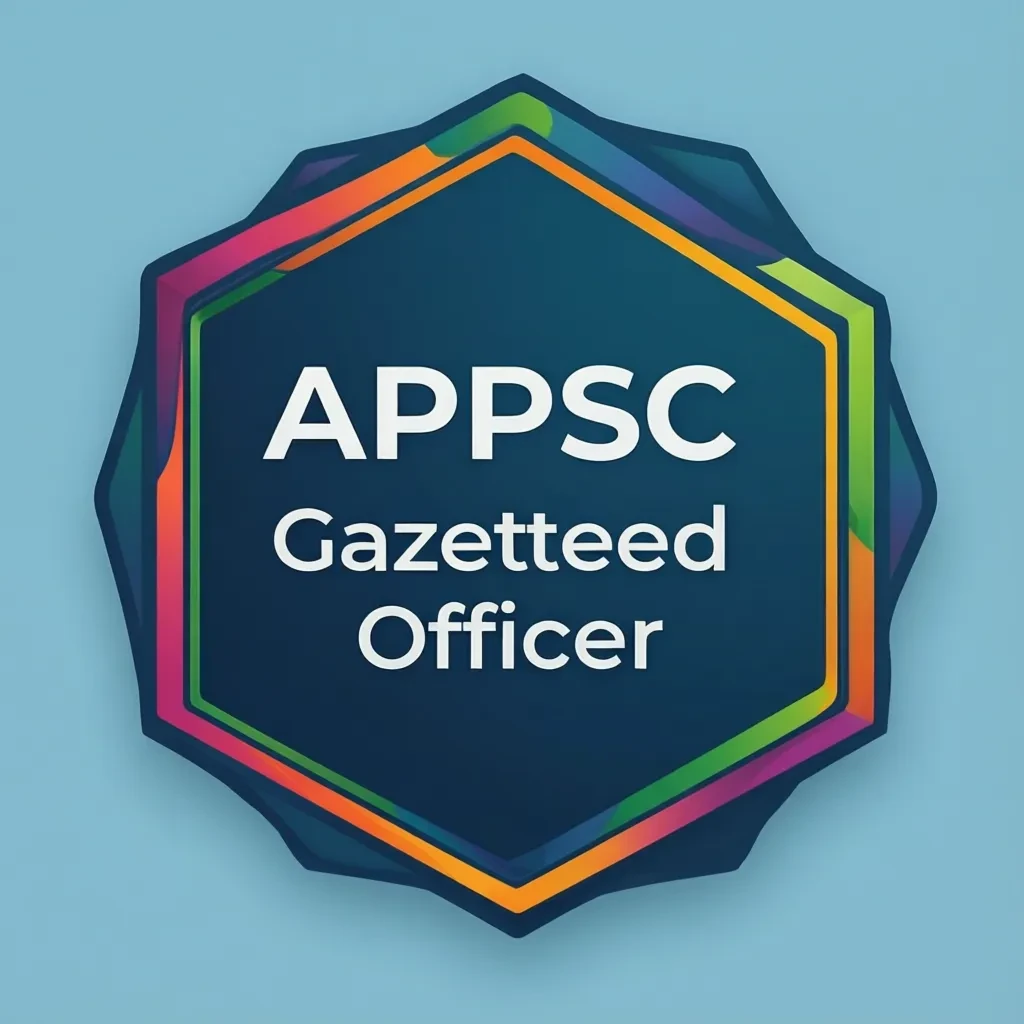 APPSC Gazetted Officer