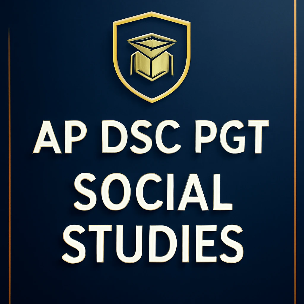 AP DSC PGT Social Studies