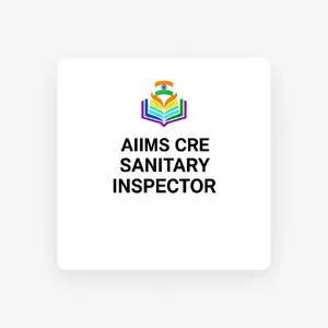 AIIMS CRE Sanitary Inspector
